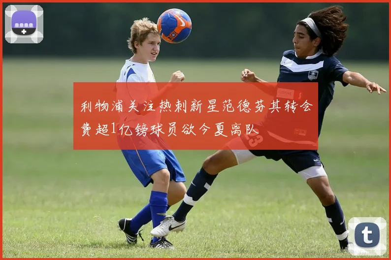 利物浦关注热刺新星范德芬其转会费超1亿镑球员欲今夏离队
